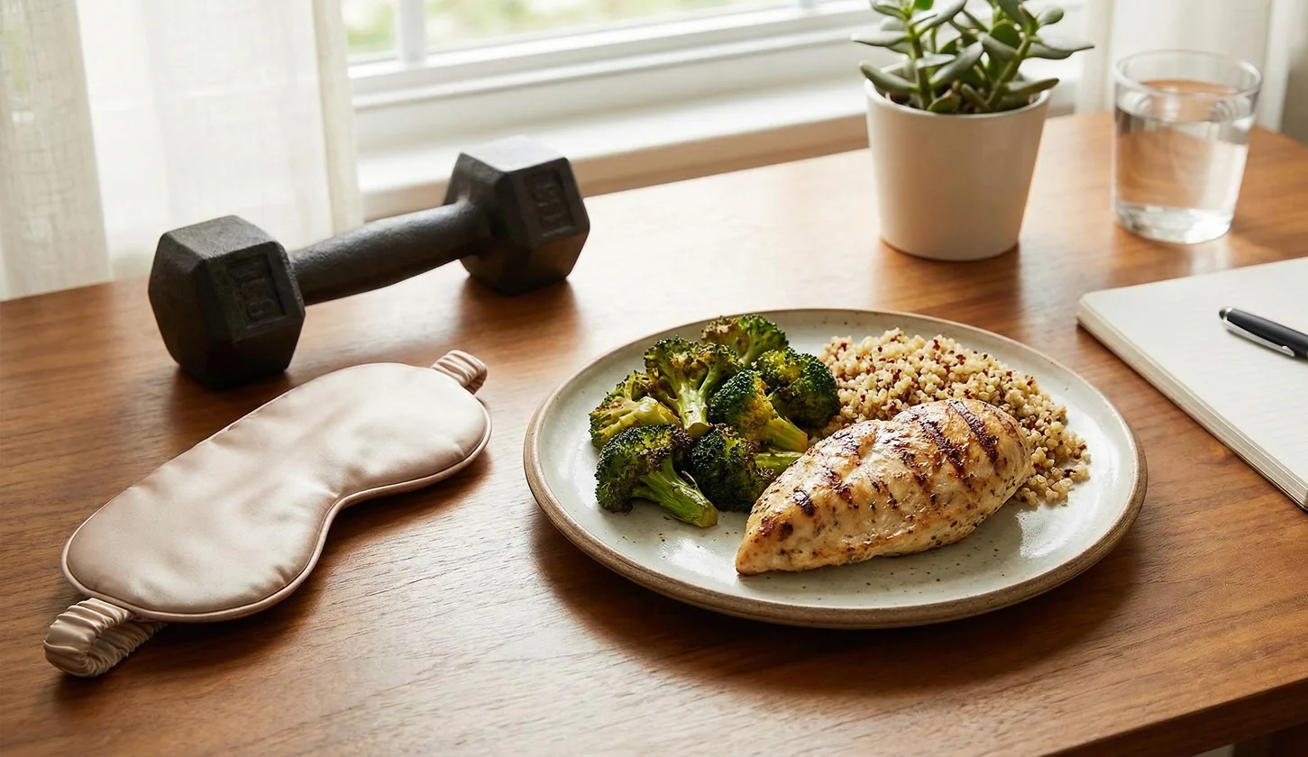 Notes highlighting methods, outcomes, and practical implications of a health study